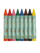 Восковые мелки 8 цветов ErichKrause Baby Jumbo, утолщенные, круглые - Фото 8