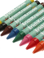 Восковые мелки 8 цветов ErichKrause Baby Jumbo, утолщенные, круглые - Фото 9