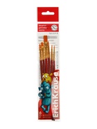 Набор кистей 6 штук ErichKrause Jolly Friends - Фото 9