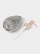 УЦЕНКА Набор для ванной «Иней» 4 предмета (мыльница. дозатор для мыла, 2 стакана) - Фото 6