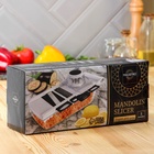 УЦЕНКА Тёрка - слайсер с контейнером Magistro Vegan pro, 5 насадок, 31.8×13.7×9 см, белая 11010748