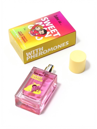 Туалетная вода с феромонами Love is Sweet mango, 50 мл