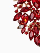 УЦЕНКА Брошь «Императрица» сердце цветущее, цвет красный в золоте - Фото 2