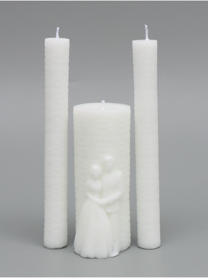 Свечи свадебные "Семейный очаг" - Фото 1