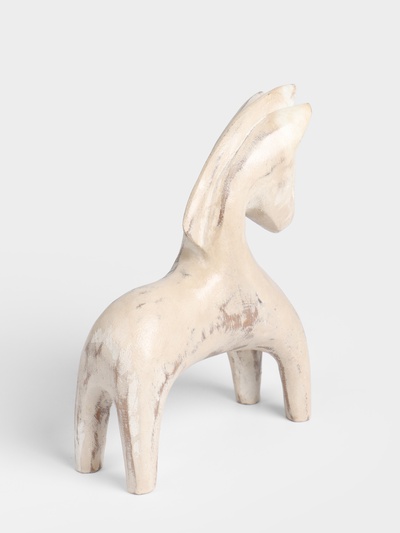 Фигурка декоративная «Конь», 14×5×16 см, дерево джампинис