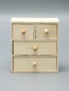 УЦЕНКА Шкатулка для росписи "Комод" 4 ящика 14х15,5х7,5 см - Фото 3