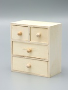 УЦЕНКА Шкатулка для росписи "Комод" 4 ящика 14х15,5х7,5 см - Фото 4