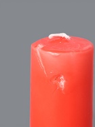 УЦЕНКА Свеча - цилиндр, 4х9 см, 11 ч, 90 г, красная - Фото 3