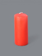 УЦЕНКА Свеча - цилиндр, 4х9 см, 11 ч, 90 г, красная - Фото 4