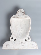 УЦЕНКА Сувенир «Голова Будды» дерево 45×11×55 см, цв. белый - Фото 4