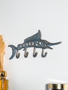 Крючки настенные «Осётр», ключница декоративная, чугун, 25.5×11×1.5 см - Фото 2