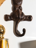 Крючок настенный «Котёнок», ключница декоративная, чугун, 7.2×1.8×10 см - Фото 3