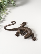 Крючок настенный «Ящерица», ключница декоративная, чугун, 20×15×11 см - Фото 6