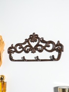 Крючки настенные «Сердце с узорами», ключница декоративная, чугун, 31×15×3.4 см  (артикул 10896776)  большой выбор товаров оптом и в розницу по низким ценам с доставкой