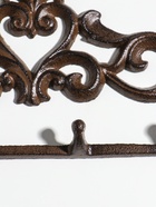 Крючки настенные «Сердце с узорами», ключница декоративная, чугун, 31×15×3.4 см  (артикул 10896776)  большой выбор товаров оптом и в розницу по низким ценам с доставкой