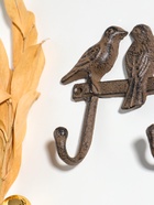 Крючки настенные «Пять птиц», ключница декоративная, чугун, 27.5×13×4.5 см  (артикул 10896778)  большой выбор товаров оптом и в розницу по низким ценам с доставкой