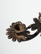 Металлический подсвечник настенный на 1 свечу «Цветок герцога», чугун, 18×12.1×16.3 см  (артикул 10896779)  большой выбор товаров оптом и в розницу по низким ценам с доставкой