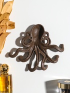 Крючки настенные «Осьминог», ключница декоративная, чугун, 16×3×19 см  (артикул 10896781)  большой выбор товаров оптом и в розницу по низким ценам с доставкой