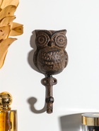 Крючок настенный «Упитанный филин», ключница декоративная, чугун, 16×7×4 см  (артикул 10896783)  большой выбор товаров оптом и в розницу по низким ценам с доставкой