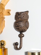 Крючок настенный «Упитанный филин», ключница декоративная, чугун, 16×7×4 см  (артикул 10896783)  большой выбор товаров оптом и в розницу по низким ценам с доставкой