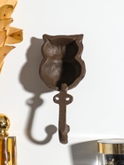 Крючок настенный «Упитанный филин», ключница декоративная, чугун, 16×7×4 см  (артикул 10896783)  большой выбор товаров оптом и в розницу по низким ценам с доставкой