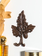 Крючки настенные «Листья с ягодками», ключница декоративная, чугун, 10.3×1.8×14.3 см  (артикул 10896788)  большой выбор товаров оптом и в розницу по низким ценам с доставкой