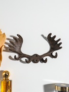 Крючки настенные «Лосиные рога», ключница декоративная, чугун, 20×10.5×4 см - Фото 1