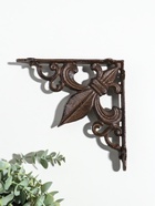 Фигура - уголок, кронштейн «Геральдическая лилия», чугун, 19.5×19.5×4.5 см  (артикул 10896791)  большой выбор товаров оптом и в розницу по низким ценам с доставкой