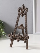 Мольберт - держатель для книг, подставка «Геральдическая лилия», фигура чугун 16×18×29 см - Фото 2