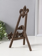 Мольберт - держатель для книг, подставка «Геральдическая лилия», фигура чугун 16×18×29 см  (артикул 10896793)  большой выбор товаров оптом и в розницу по низким ценам с доставкой