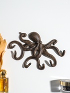 Крючки настенные «Осьминог», ключница декоративная, чугун, 24.8×18.4×2.6 см - Фото 1