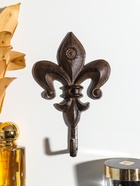 Крючок настенный «Геральдическая лилия», ключница декоративная, чугун, 17.5×11×4.2 см  (артикул 10896796)  большой выбор товаров оптом и в розницу по низким ценам с доставкой