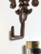 Крючок настенный «Геральдическая лилия», ключница декоративная, чугун, 17.5×11×4.2 см - Фото 3