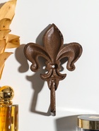 Крючок настенный «Геральдическая лилия», ключница декоративная, чугун, 17.5×11×4.2 см  (артикул 10896796)  большой выбор товаров оптом и в розницу по низким ценам с доставкой