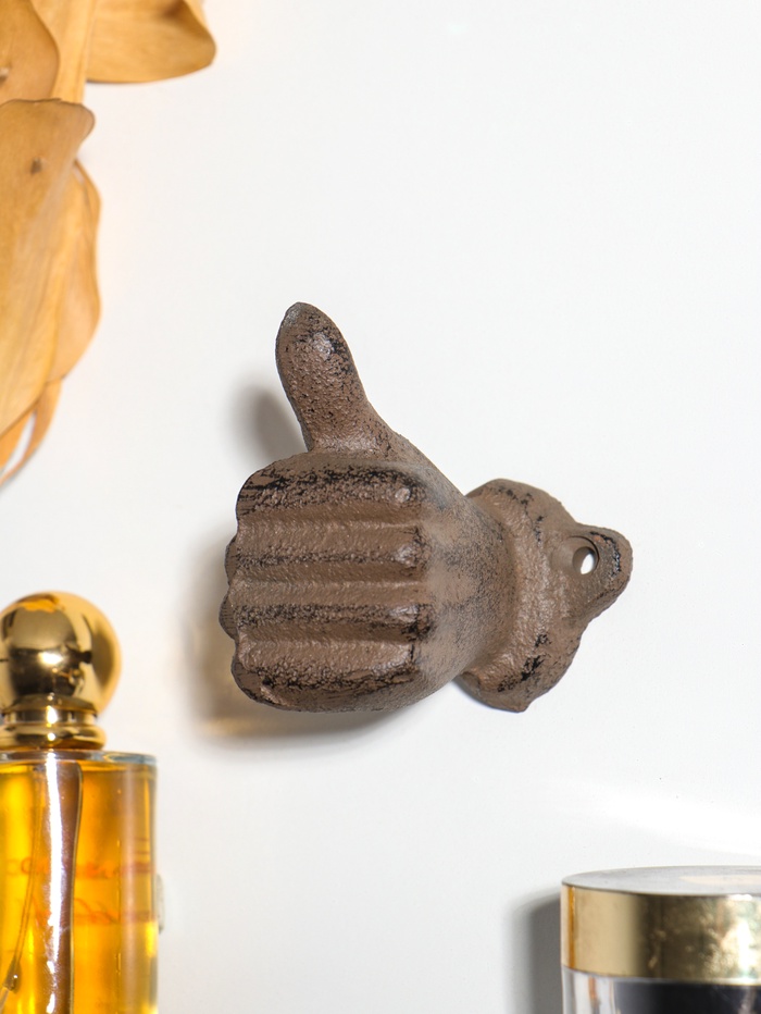 Крючок декоративный чугун 