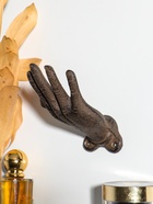 Крючки настенные «Рука - приветствие», ключница декоративная, чугун, 11×7.2×8.5 см - Фото 2