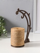 Фигурка - катушка для ниток чугун «Ветвь», с ножницами, 16.5×8.5×23.5 см - Фото 4