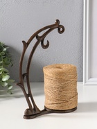 Фигурка - катушка для ниток чугун «Ветвь», с ножницами, 16.5×8.5×23.5 см - Фото 5