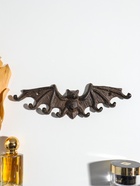 Крючки настенные «Летучая мышь», ключница декоративная, чугун, 24.2×7.5×1.6 - Фото 1