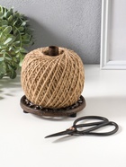 Фигурка - катушка для ниток чугун «Узоры», с ножницами, 13.2×13.2×23 см  (артикул 10896805)  большой выбор товаров оптом и в розницу по низким ценам с доставкой