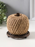 Фигурка - катушка для ниток чугун «Узоры», с ножницами, 13.2×13.2×23 см - Фото 3