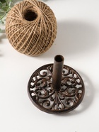 Фигурка - катушка для ниток чугун «Узоры», с ножницами, 13.2×13.2×23 см  (артикул 10896805)  большой выбор товаров оптом и в розницу по низким ценам с доставкой