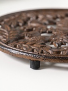 Фигурка чугун, подставка под горячее «Жёлуди и дубовые листья», 18×18×1.5 см  (артикул 10896806)  большой выбор товаров оптом и в розницу по низким ценам с доставкой