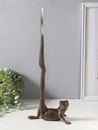 Фигурка чугун, держатель для полотенец бумажных «Лягуха», 13.5×15×42 см - Фото 4