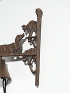 Колокол настенный чугун «Такса и кот», декоративный, 28×25×10.5 см  (артикул 10896815)  большой выбор товаров оптом и в розницу по низким ценам с доставкой