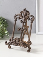 Мольберт - держатель для книг, подставка «Королевские вензеля», фигура чугун, 17×7×27 см  (артикул 10896817)  большой выбор товаров оптом и в розницу по низким ценам с доставкой