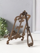 Мольберт - держатель для книг, подставка «Королевские вензеля», фигура чугун, 17×7×27 см - Фото 5