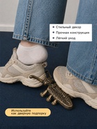 Съемник для обуви «Фигура: Жук-скарабей», чугун, 22×10×5.8 см - Фото 3