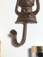 Крючок настенный «Походный фонарь», ключница декоративная, чугун, 19×8×8.8 см - Фото 3