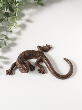 Фигурка чугун «Ящерица», 18.7×10.2×3 см